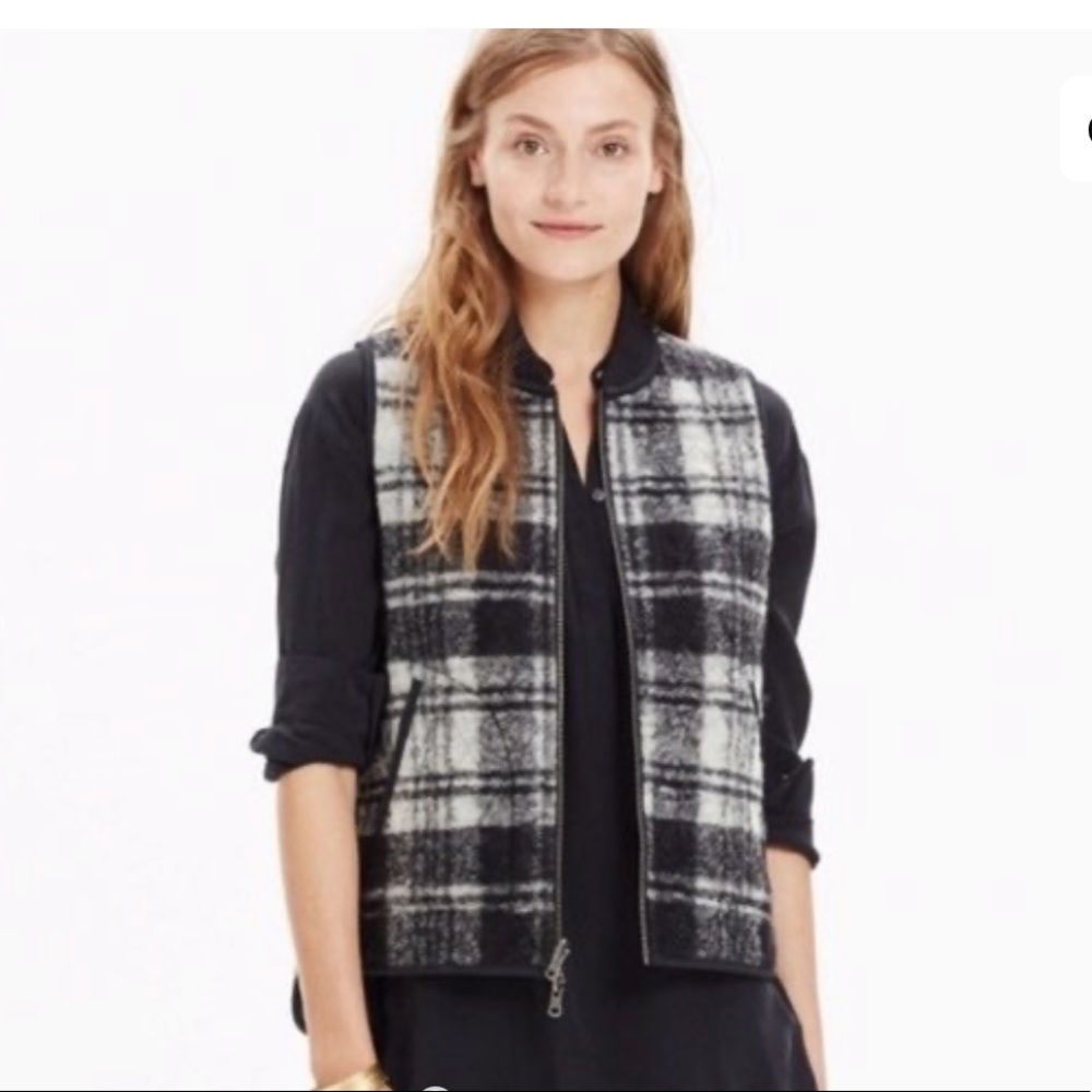 Madewell Womens Reversible “Copeland” Vest. EUC. S
